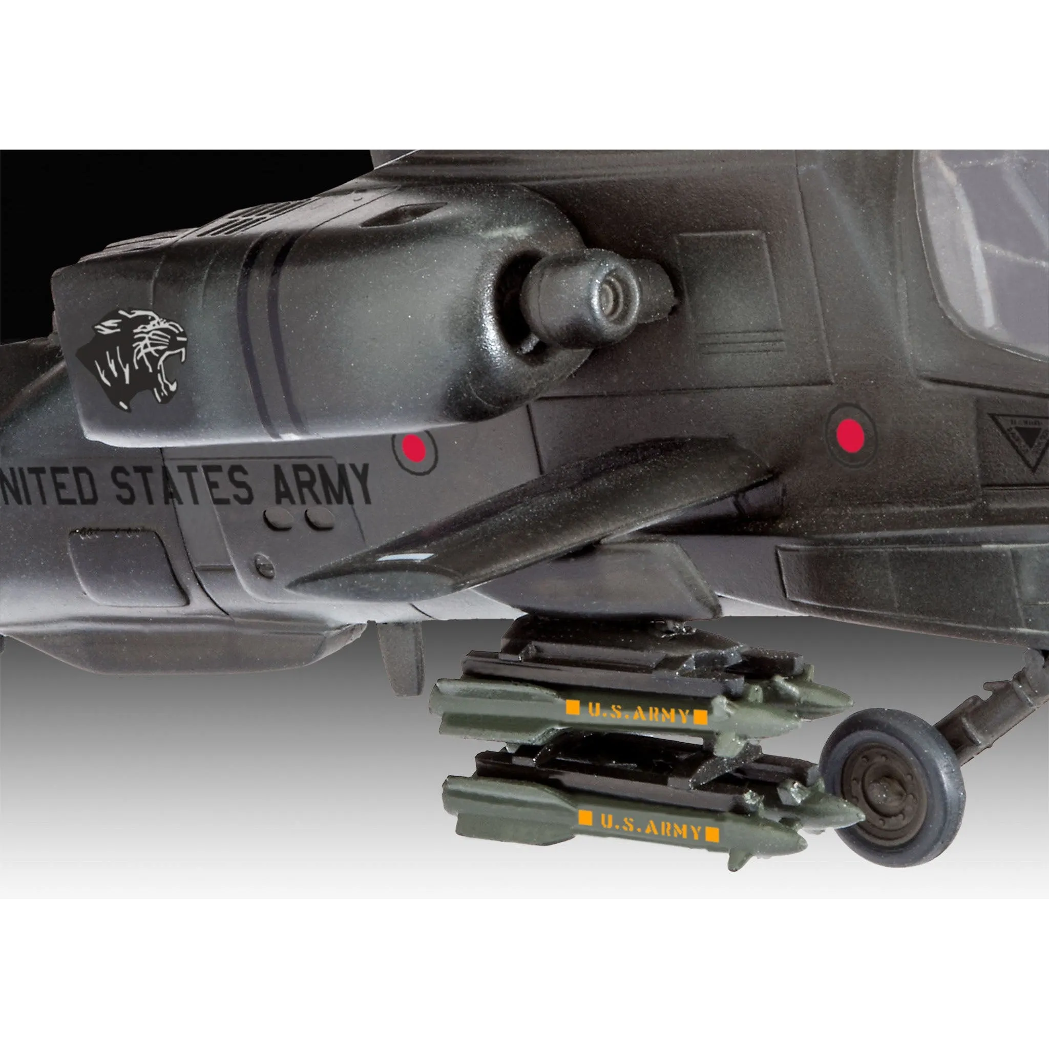 1/100 AH64A Apache Model Set