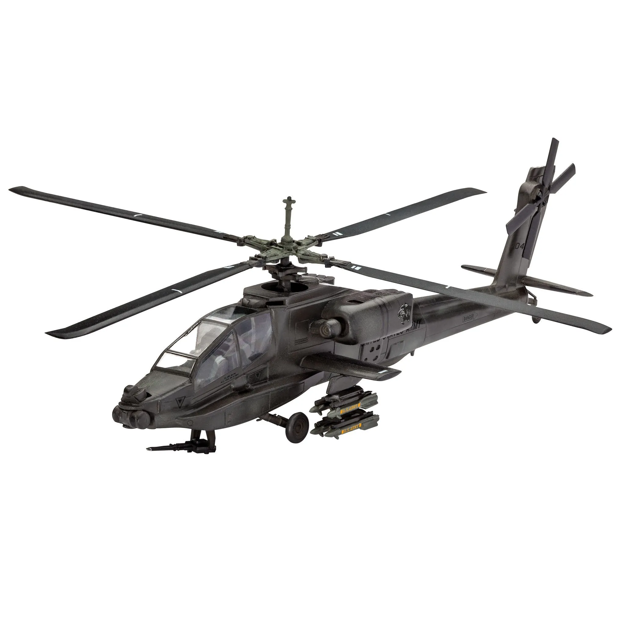 1/100 AH64A Apache Model Set