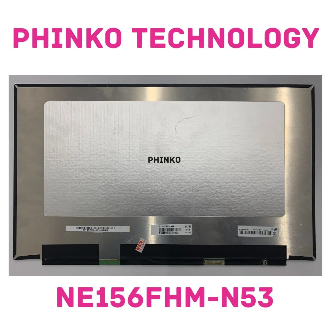 15.6'' FHD LCD Screen IPS Panel LED Display Replacement NE156FHM-N53 30pin 60Hz