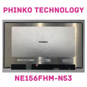 15.6'' FHD LCD Screen IPS Panel LED Display Replacement NE156FHM-N53 30pin 60Hz