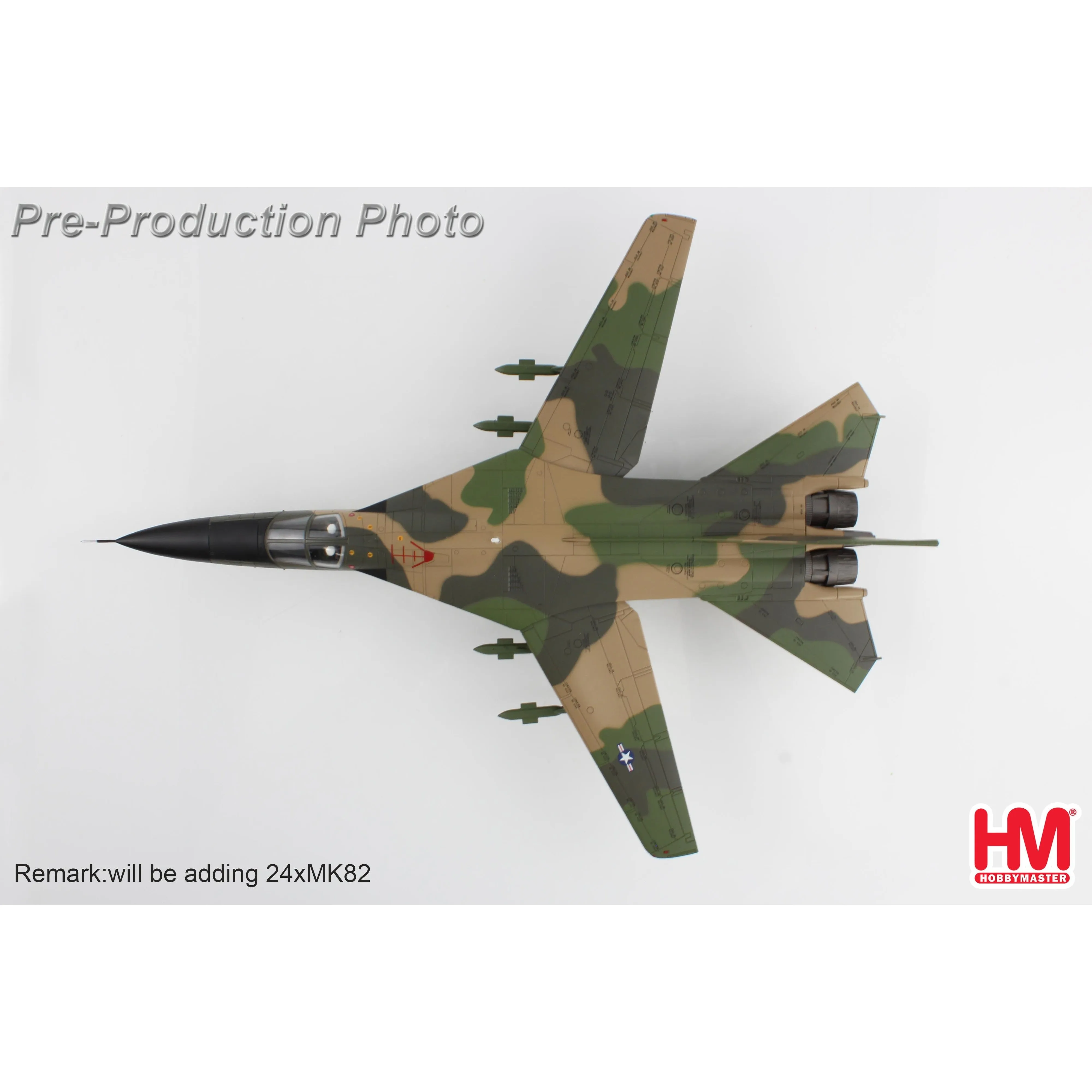 1/72 F-111A "Combat Lancer" 66-0022 USAF Takhli RTAFB 1968 (with 24 X Early MK.82 Bomb)