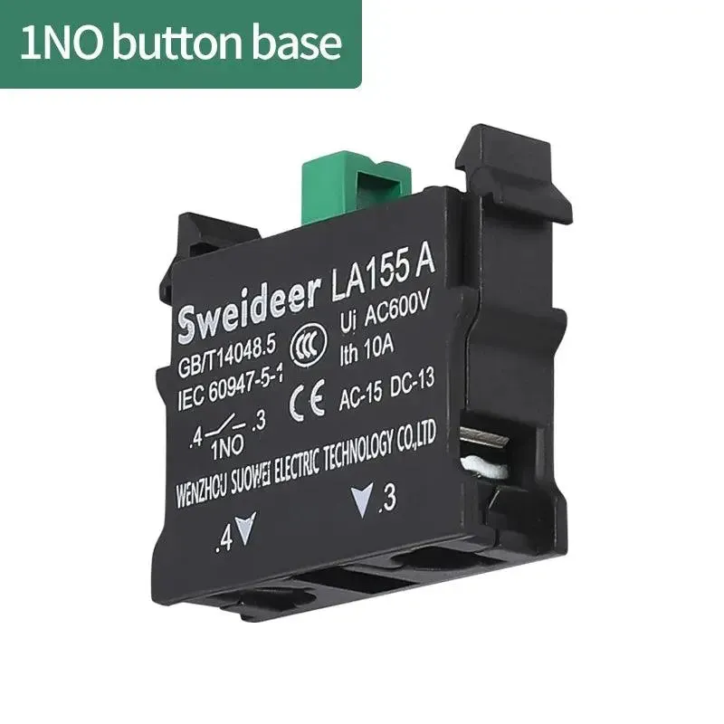 22mm Button Switch Waterproof Momentary Self Reset Self Locking Flat Head Start Stop Arrow Symbol Power Push Button Switch 10A