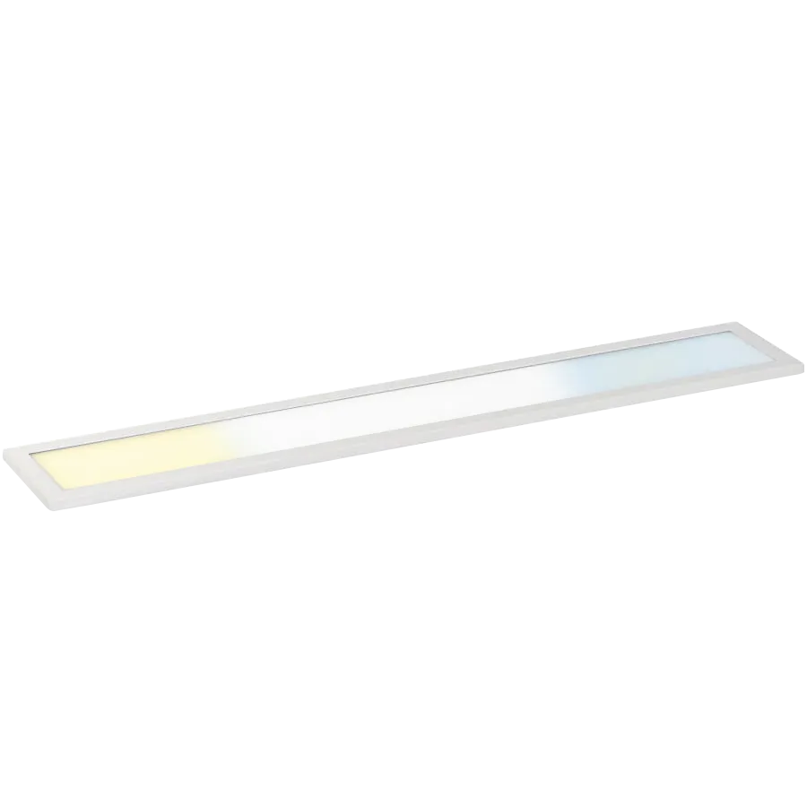 2FT LED Slim Linear Recessed Panel, 2300 Lumen Max, Wattage & CCT selectable, 120-277V