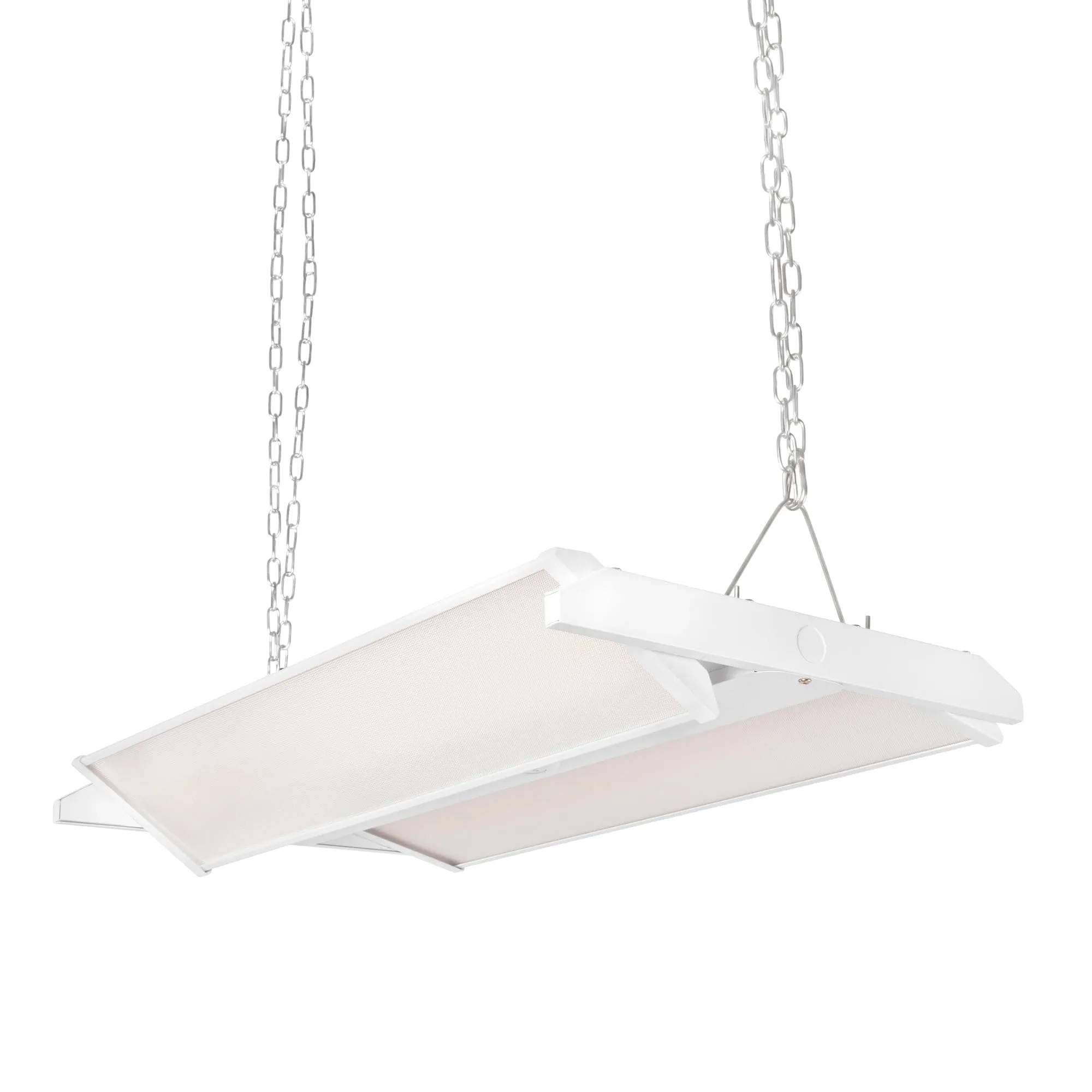 300W/255W/220W LED Linear High Bay Light with Chain Mount - 4K/5K CCT - 120-277VAC