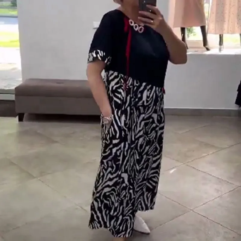 🔥50% OFF🔥Women's Casual Patchwork Dress