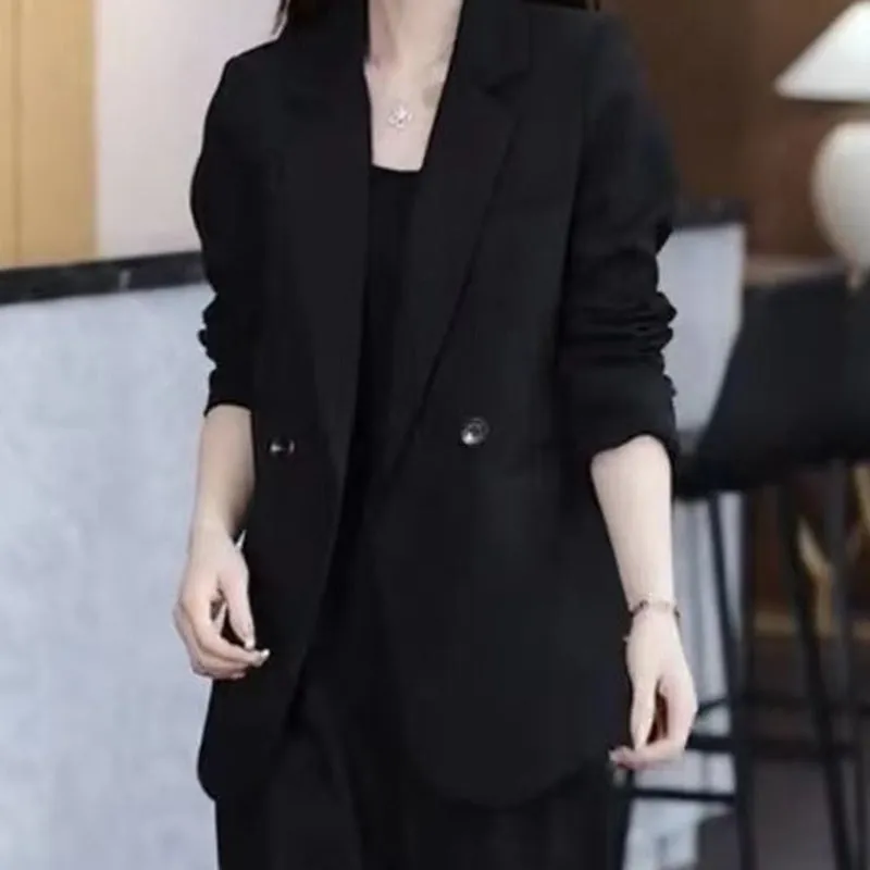 🎉50% OFF🎉Women's Trendy Solid Color Two-Piece Outfits Blazer & Pants