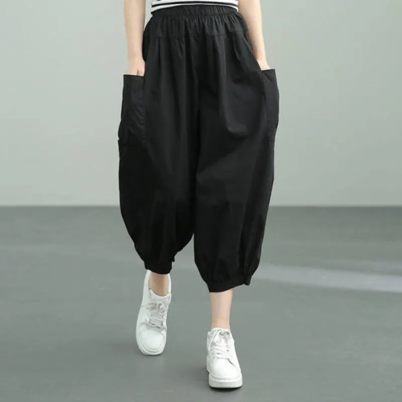 🔥50% OFF🔥Women's Vintage Casual Loose Ankle Length Pants