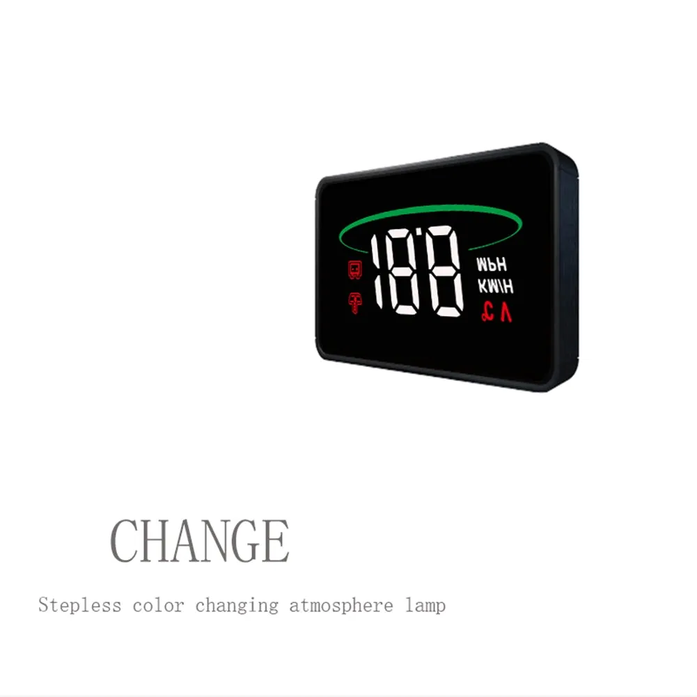 6 Pcs L2 HUD Head-up OBD Car  Display With Color-changing