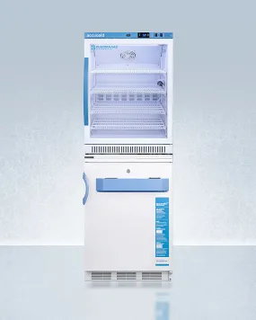 Accucold 24" Wide All-Refrigerator/All-Freezer Combination - ARG6PV-VT65MLSTACKMED2