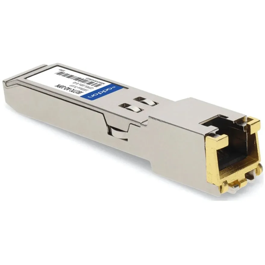 Addon 10-Pack Of Hp J8177C Compatible Taa Compliant 10/100/1000Base-Tx Sfp Transceiver (Copper, 100M, Rj-45)