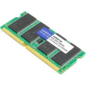 AddOn AA160D3SL/8G x1 HP H2P65ET Compatible 8GB DDR3-1600MHz Unbuffered Dual Rank 1.5V 204-pin CL11 SODIMM H2P65ET-AA