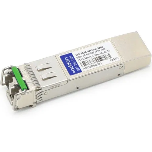 AddOn Brocade XBR-8GFC-40KM-4932 Compatible TAA Compliant 8Gbs Fibre Channel DWDM 100GHz SFP  Transceiver (SMF, 1549.32nm, 40km, LC, DOM) XBR-8GFC-40KM-4932AO