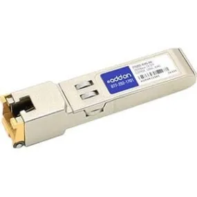 Addon Edge-Core Et4201-Rj45 Compatible Taa Compliant 10/100/1000Base-Tx Sfp Transceiver (Copper, 100M, Rj-45)