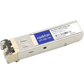 Addon Juniper Networks Ns-Sys-Gbic-Msx Compatible Taa Compliant 1000Base-Sx Sfp Transceiver (Mmf, 850Nm, 550M, Lc)