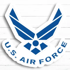 Air Force Sticker | Waterproof Vinyl Decal | 3in