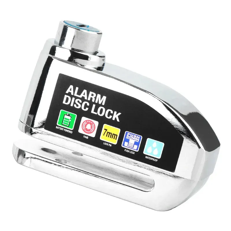 Anti-Theft Security Aluminium Disc Brake Alarm Lock