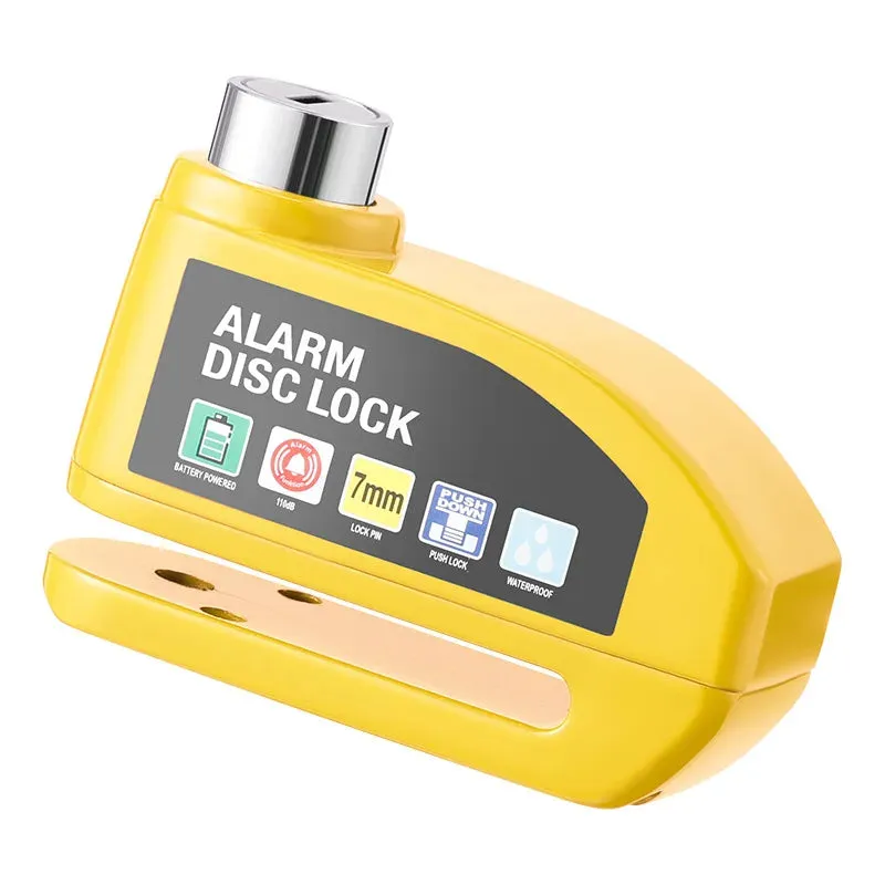 Anti-Theft Security Aluminium Disc Brake Alarm Lock