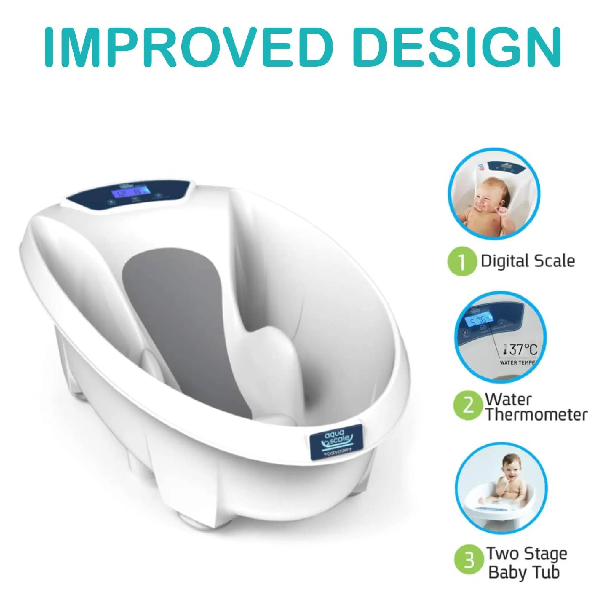 AquaScale Bath Stand - New Gen