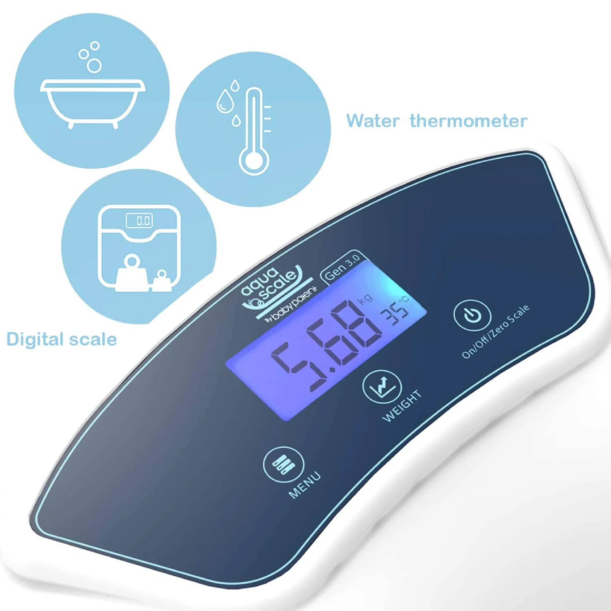 AquaScale Bath Stand - New Gen