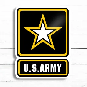 Army Sticker | Waterproof Vinyl Decal | 3in