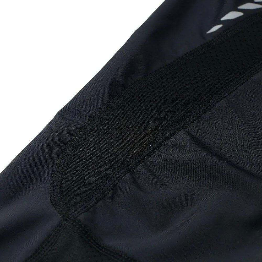 ARSUXEO Stretch Breathable Quick-Drying Compression Shorts Men's Cycling Running Tights Shorts 3/4 Length Pants