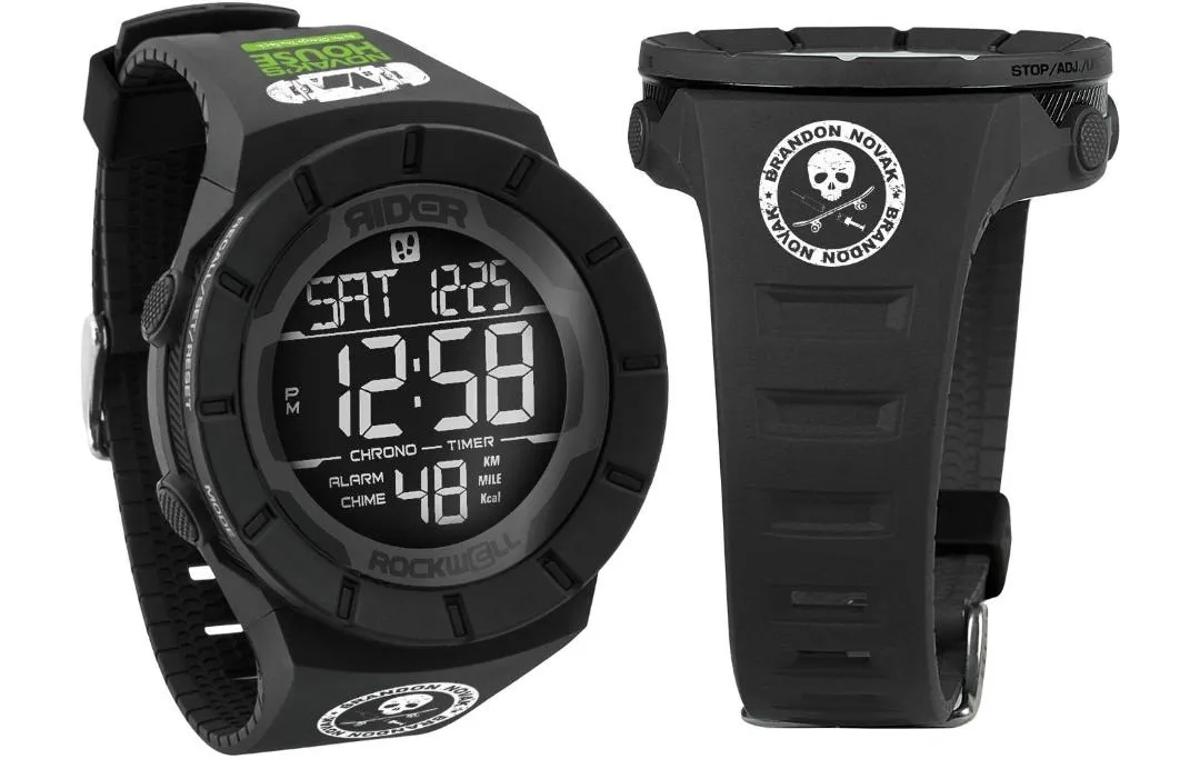 Art Society x Rockwell NOVAKS HOUSE COLISEUM FIT Watch BLACK