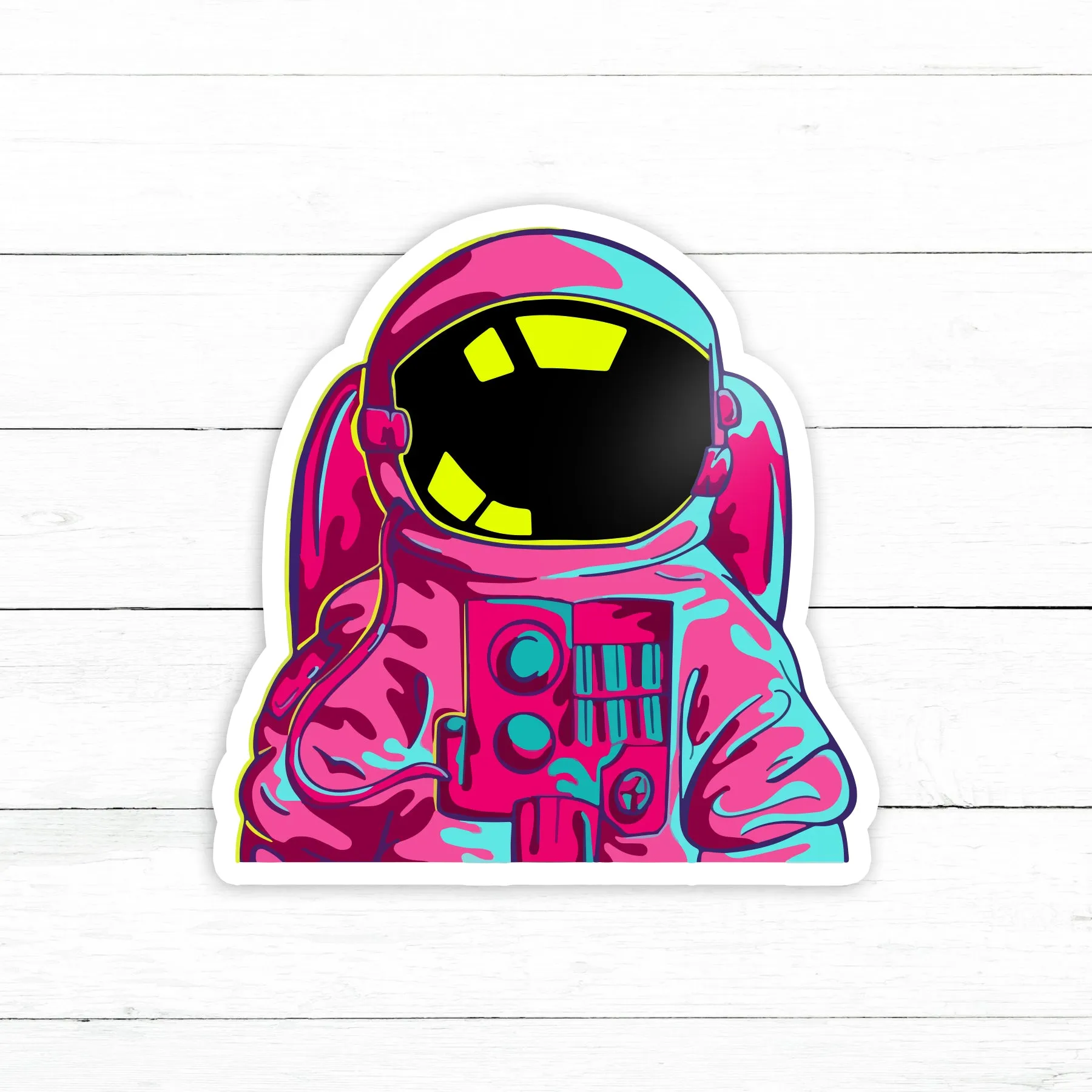 Astronaut Sticker | Waterproof Vinyl | 3in