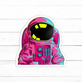 Astronaut Sticker | Waterproof Vinyl | 3in