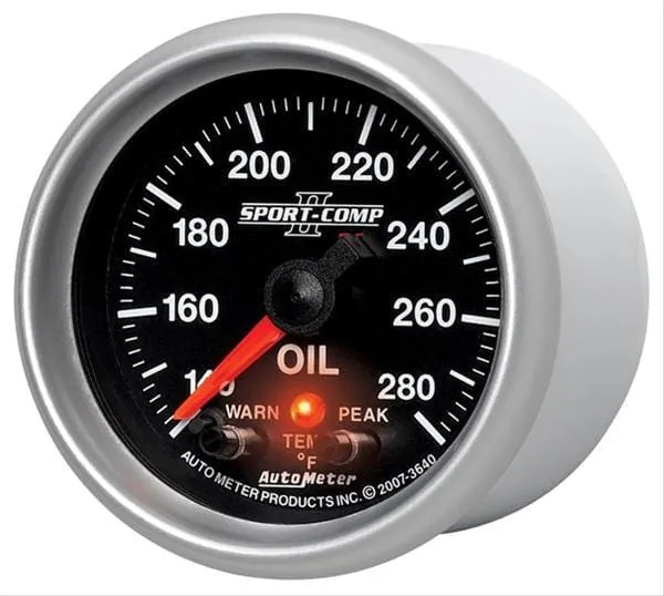 AutoMeter Sport-Comp II Pro-Control Analog Gauges 3640