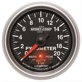AutoMeter Sport-Comp II Pro-Control Analog Gauges 3647