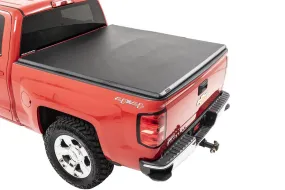 Bed Cover | Tri Fold | Soft | 5'9" Bed | Chevrolet Silverado/GMC Sierra 1500 | 2014-2018