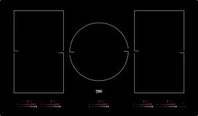 Beko BCTI36510 36" Built-In Induction Cooktop With 5 Zones And Touch Control