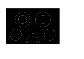 Beko ECTM30102 30" Built-In Electric Cooktop With 4 Burners And Touch Control