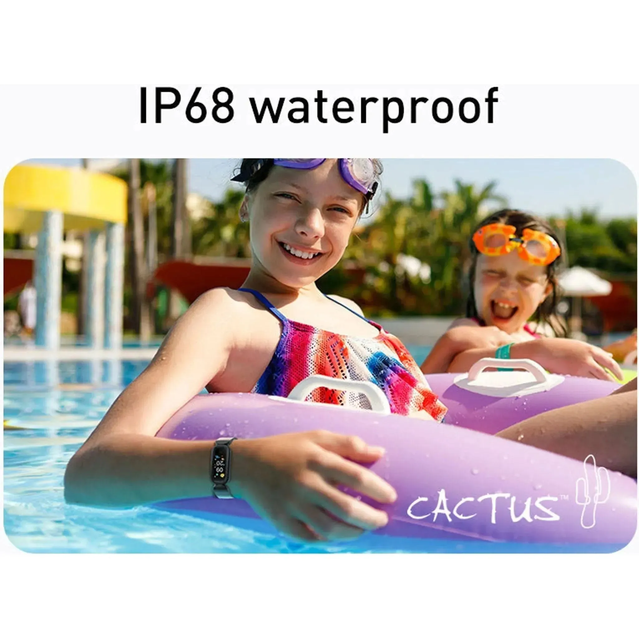 Cactus - Flash - Kids Fitness Activity Tracker - Purple