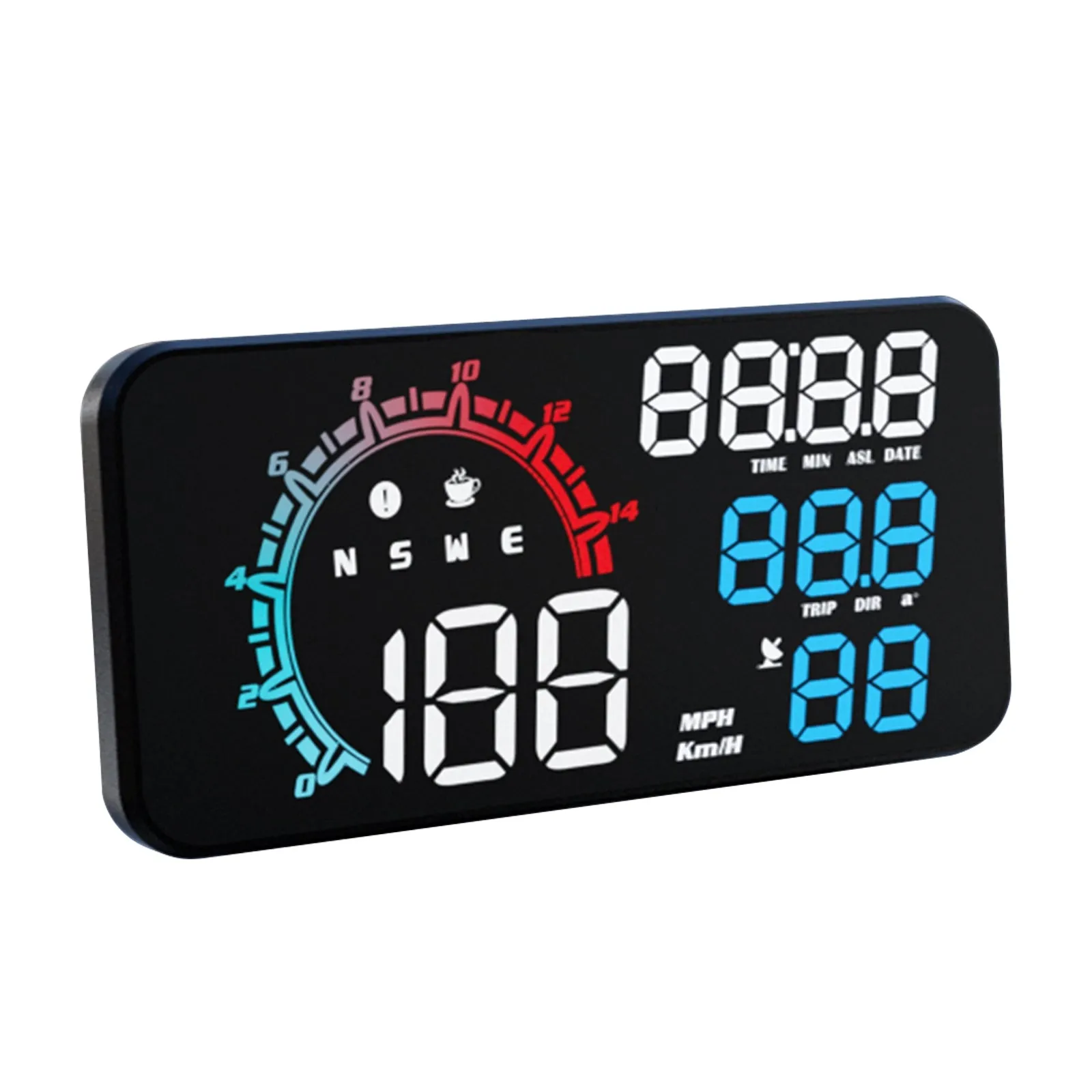 Car Hud Head up Display 5.5-Inch Large Screen Universal USB Gps