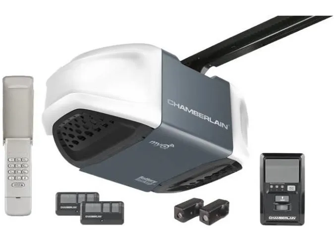 Chamberlain B730/WD962 Garage Door Opener, 3/4 Hp, 100 Watts