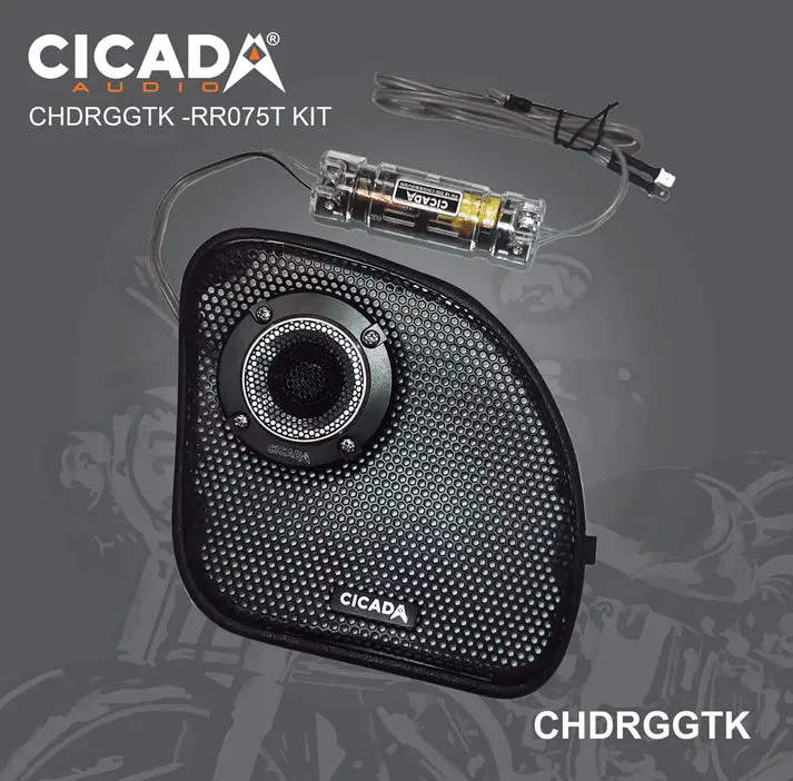 CICADA AUDIO CHDRGGTK HARLEY DAVIDSON ROAD GLIDE GRILLS 2015-CURRENT