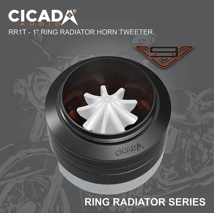 CICADA AUDIO RR1T-1 RING RADIATOR HORN SPEAKER