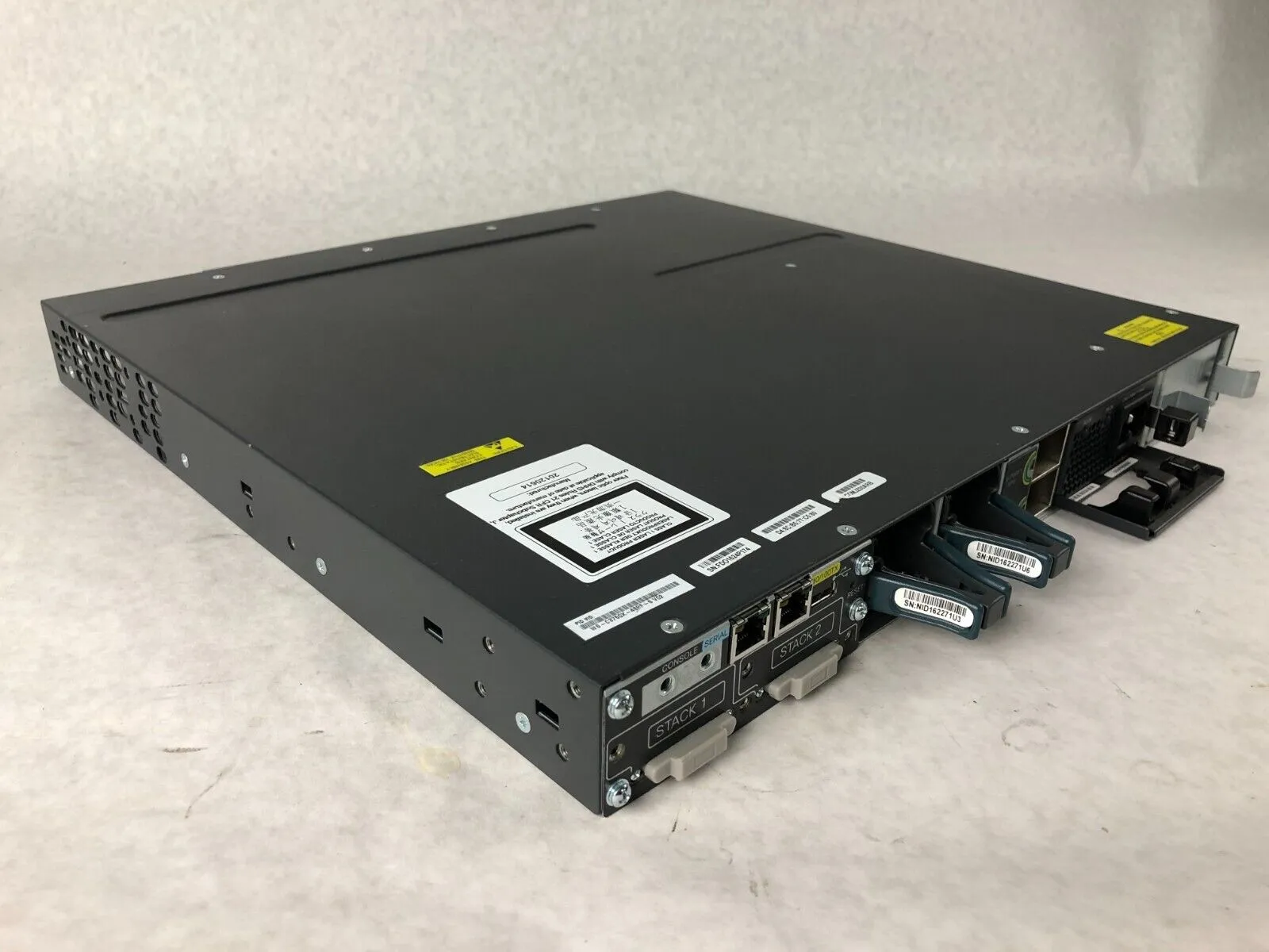 Cisco WS-C3750X-48P-S 48-Port GbE PoE Catalyst Network Switch