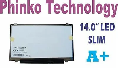 CLAA140WB01A 14.0" WXGA HD SLIM LCD LED Display Screen