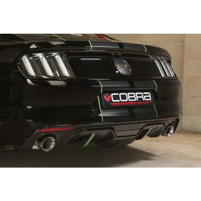Cobra Exhausts - Ford Mustang 5.0 V8 GT Fastback (2015-18) 2.5" Venom Box Delete Race Cat Back Performance Exhaust