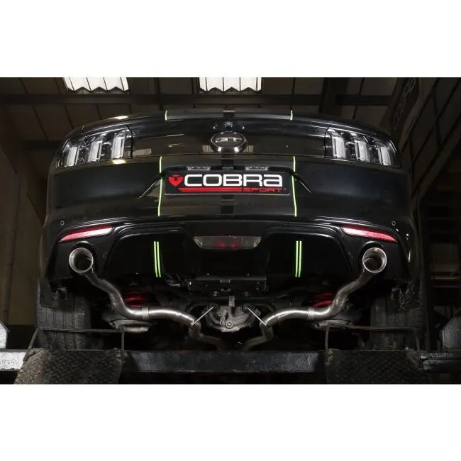 Cobra Exhausts - Ford Mustang 5.0 V8 GT Fastback (2015-18) 2.5" Venom Box Delete Race Cat Back Performance Exhaust