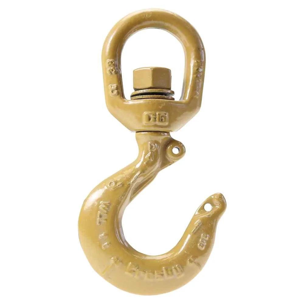 Crosby®  S-322AN 5 Ton Alloy Swivel Eye Hook - 11048840