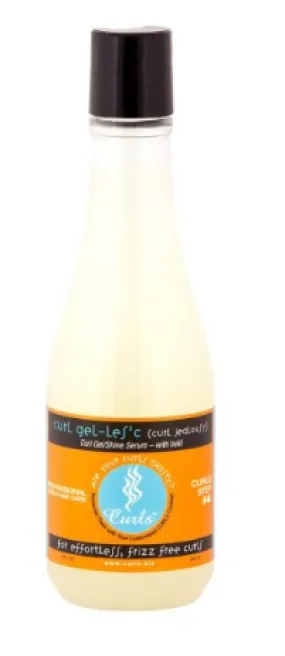 Curls Curl Gel-Les'c Curl Gel/Shine Serum-With Hold 8 Oz