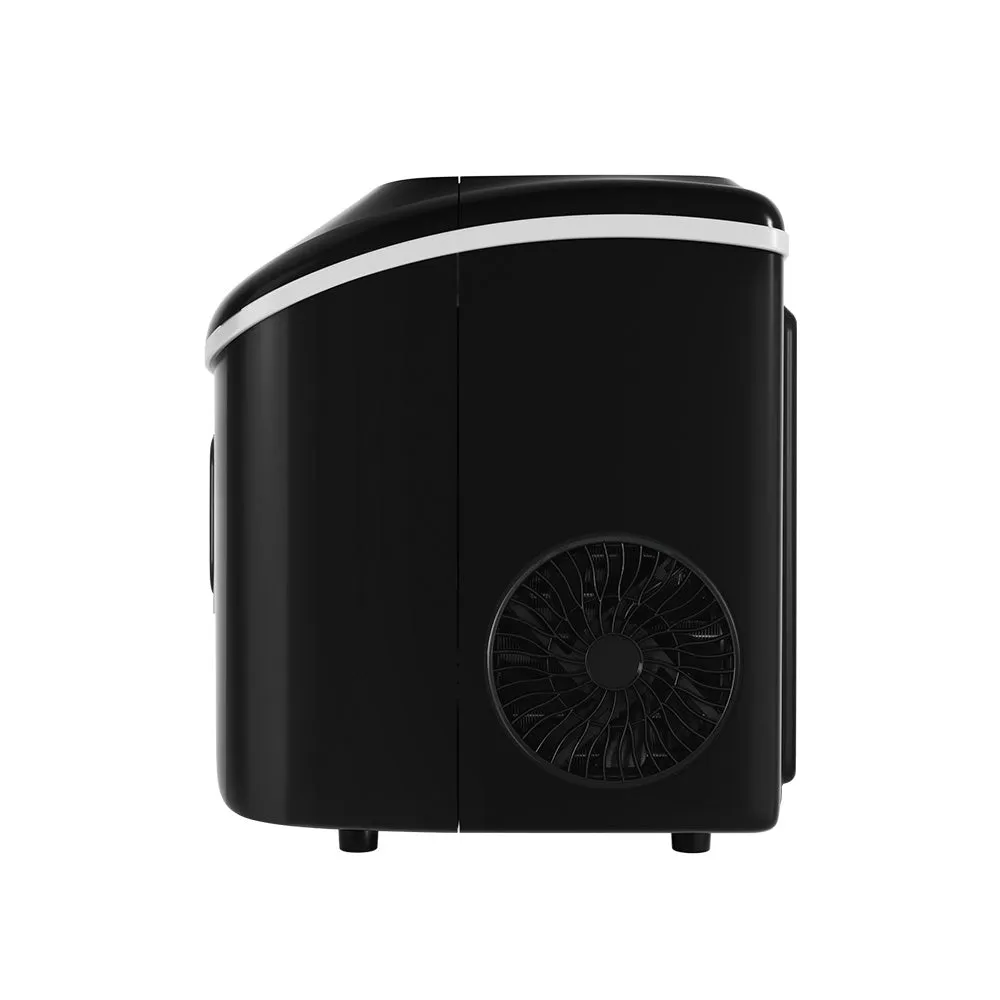 Devanti Portable Ice Maker Machine Nugget Ice Cube 15kg Bar Countertop
