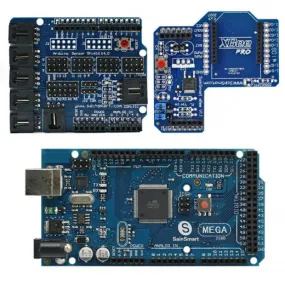 [Discontinued] SainSmart MEGA, ATmega2560   SainSmart Sensor Shield V4   SainSmart XBee Shield For Arduino