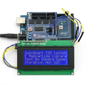 [Discontinued] SainSmart Mega2560 IIC LCD2004 Sensor shield V5 for Arduino UNO R3 Duemilanove Nano Robot