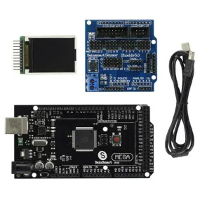 [Discontinued] Sainsmart Mega2560 R3 1.8''LCD Display  Sensor Shield V5 Module For Arduino Robot