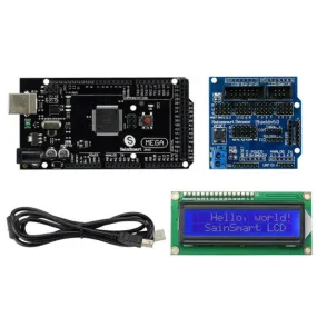 [Discontinued] SainSmart Mega2560 R3  Sensor V5   IIC LCD1602 Module Display For Arduino UNO MEGA R3
