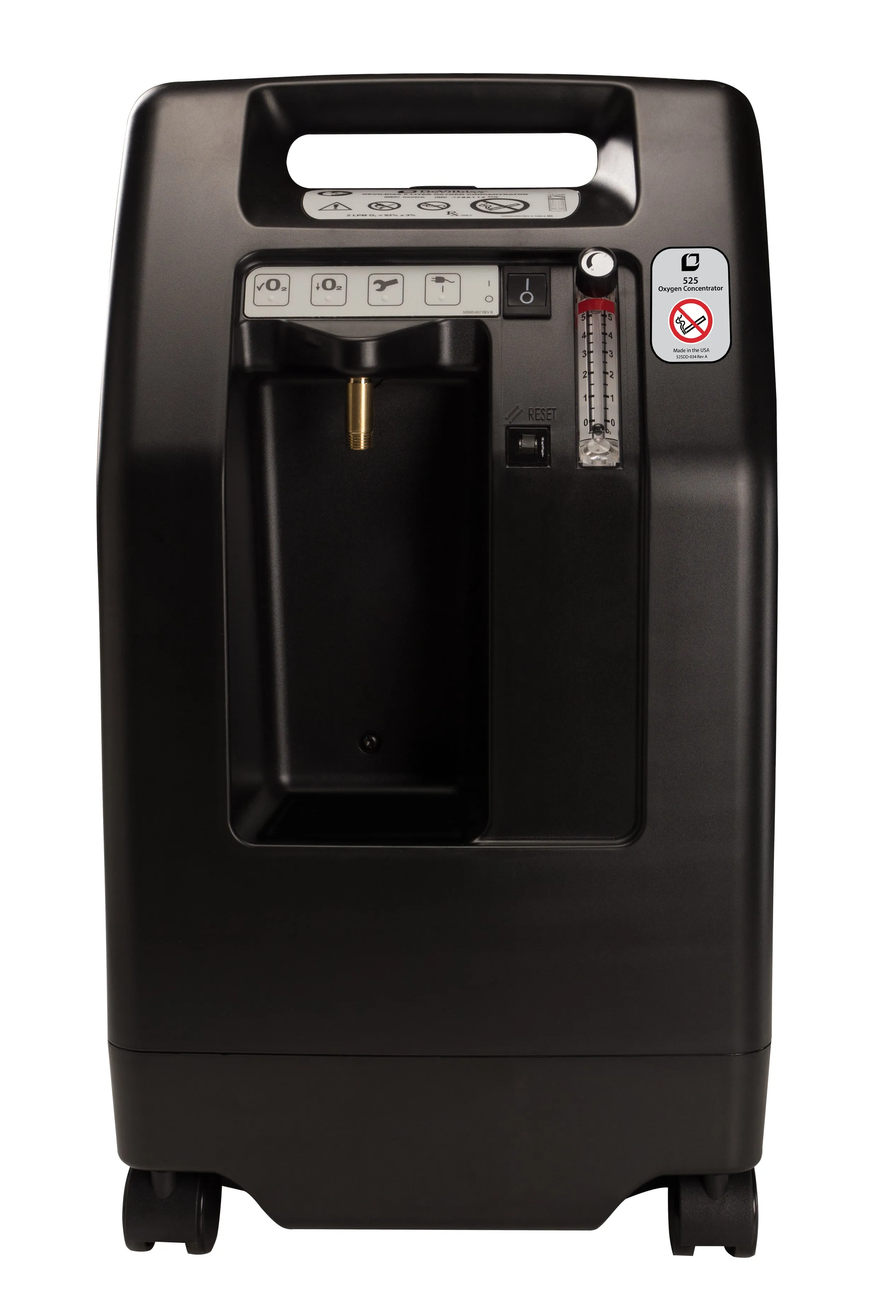 Drive Medical 525ds Compact Oxygen Concentrator, 5-Liter, Standard